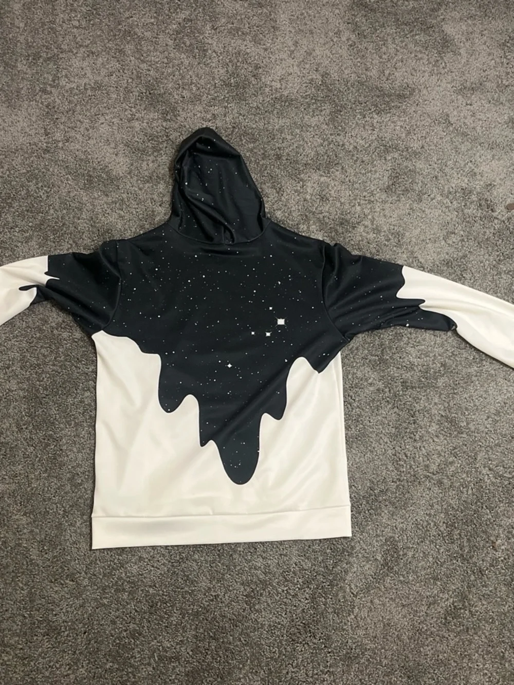 Black & White Customized Hoodie